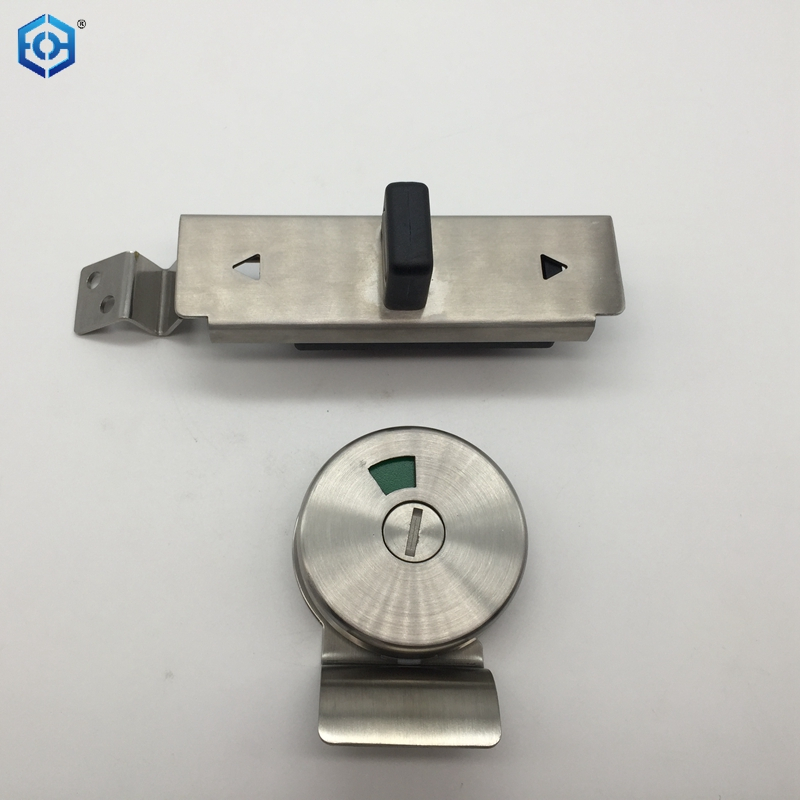 Giro giratorio para baño con indicador 6 mm en acero inoxidable satinado 316