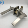 Cerradura de palanca de manija de puerta de doble cara con mecanismo de aleación de zinc sólido seguro SN