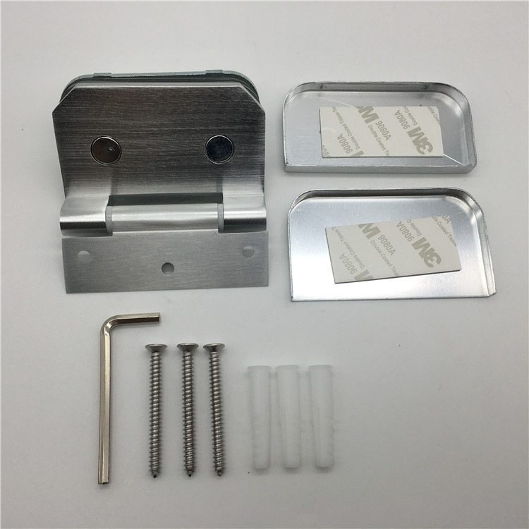 Bisagra de puerta de aluminio para vidrio de sala de exposici&oacute;n