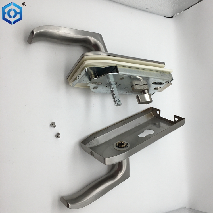 Cerradizo de puertas de vidrio corredizo y mango