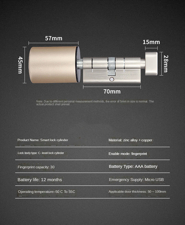 bloqueo inteligente de doble lado