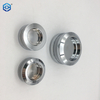 Perillas y tiradores de vidrio redondos de aluminio Tirador de puerta corrediza para muebles o gabinetes