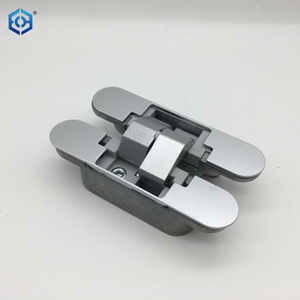 Bisagra oculta ajustable 3D para una capacidad de carga de 45 kg Puerta Invisible Bisagra de zinc Aleación de 180 grados Bisagra de apertura Fabricante