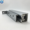 Rodillos de puerta de servicio pesado para puertas correderas Raras de aluminio de ruedas de polea para el patio de baño de baño