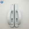 Manija de puerta plana estrecha astilla blanca de doble lado UPVC 85 mm de la puerta de la puerta interior de la puerta.