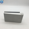 Bisagra de puertas de vidrio de aluminio plateado para puertas de vidrio espesor de vidrio 10 mm