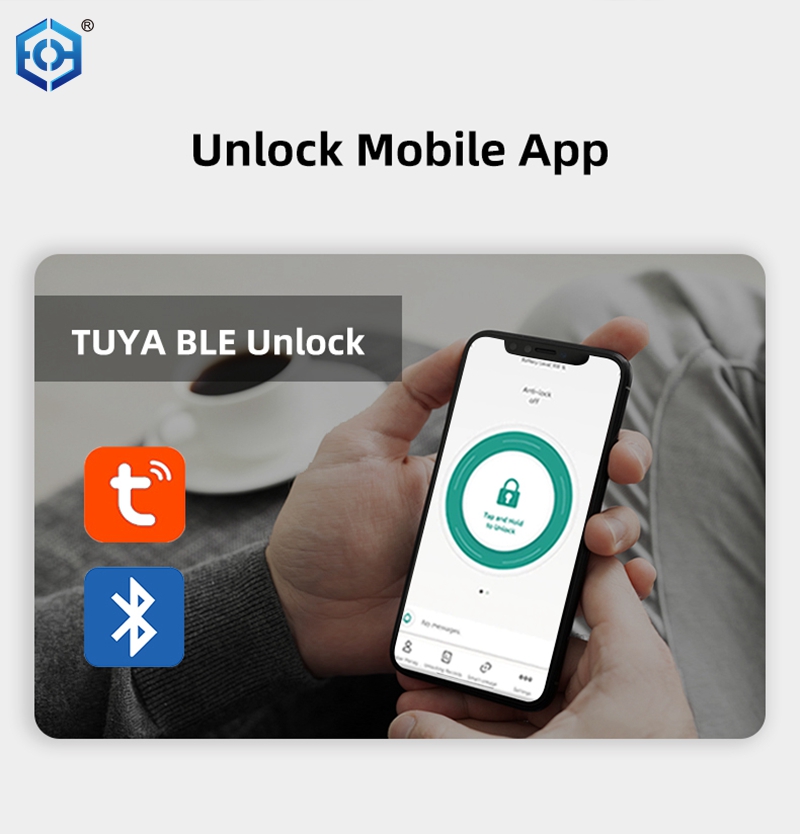 perilla de la puerta de huella de hojas