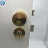 Batio de baño Red y verde indicador Puerta Lock ocupada o desocupada Partition Partición Baño Manija de puerta dividida de la oficina
