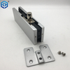 Accesorios de parche de pivote de aluminio plateado