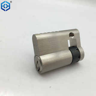 Bloqueo de cilindro de níquel satinado de latón 10/35 mm (45 mm)