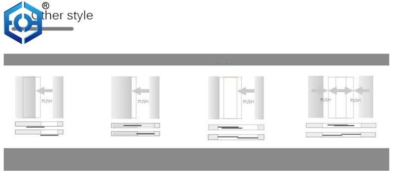Puerta doble abierta