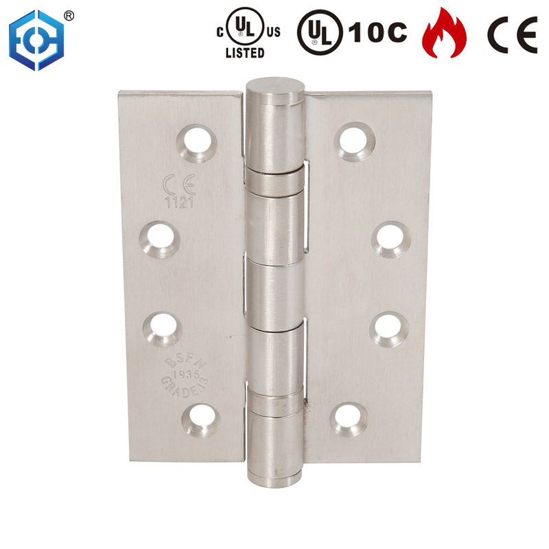 Certificación UL SS304 Rodamiento de bolas ANSI Grado 2 Bisagra de puertas de acero inoxidable