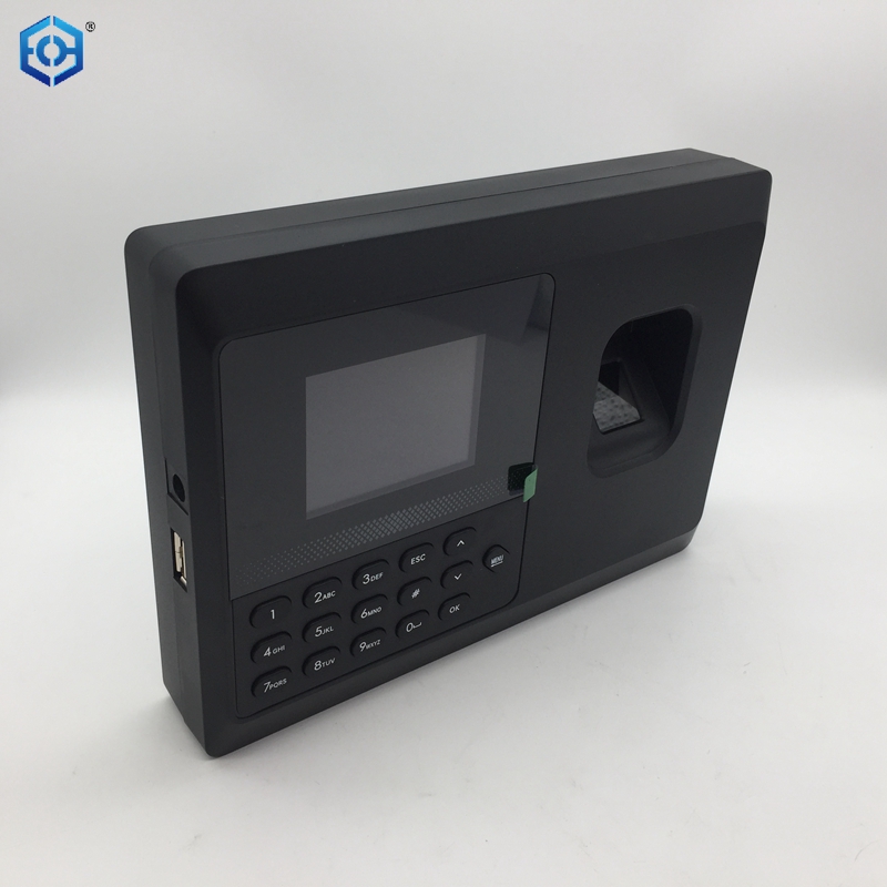 Relojes de tiempo para empleados Máquina de entrada y salida de PIN y huellas dactilares para empleados de pequeñas empresas 