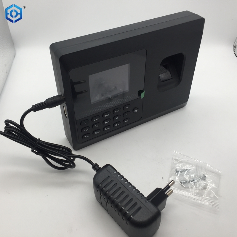 asistencia de tiempo de huellas dactilares