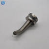 Satin Nickel Brass Glass Mount Patch Toilel Hook 