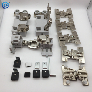 Puerta plegable sin riel inferior para vestidor, armario empotrado, partición oculta, Hardware corredizo ajustable que ahorra espacio