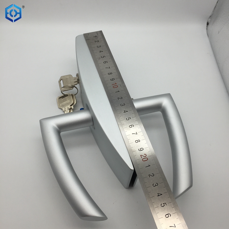 cerraduras de puertas de vidrio sin marco