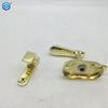 Gold de aleación de zinc cerradura práctica de pestillo para puertas de madera para la cocina del baño y las puertas de inodoro