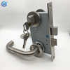 La cerradura de fuego de la puerta del pasillo de acero inoxidable se puede instalar en ambos lados adecuados para el grosor 1.37-2.16 pulgadas puerta