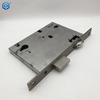 Cuerpo plateado cuadrado resistente modificado para requisitos particulares de la cerradura de puerta de embutir del rodillo de 90m m