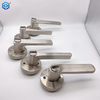Acero inoxidable 304 Lock de puerta de palanca cilíndrica extremadamente pesada 