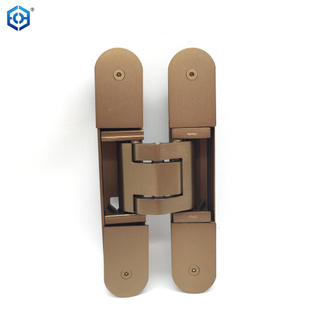 Bisagra de puerta oculta oculta ajustable de acero inoxidable 3D de CA de 120 kg