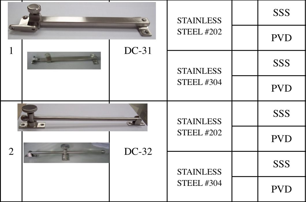 Ajustable (WSE-105) Hierro ventana de ventana abatible
