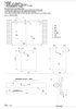 Accesorios para puertas de ducha de baño SUS 304/316 Espejo y montaje de puerta corredera de vidrio satinado