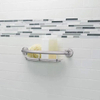 Barra de agarre para baño de acero inoxidable con soporte para sopa