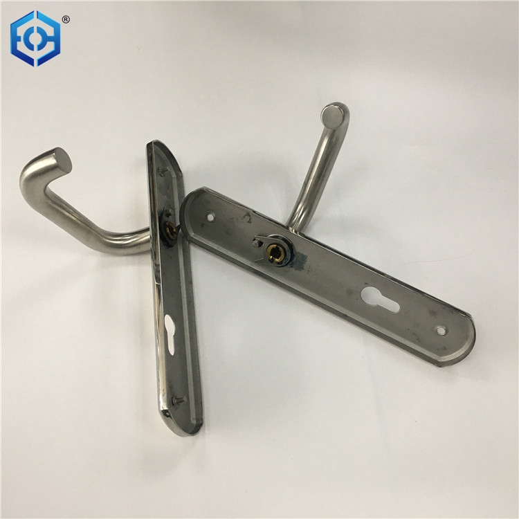 manijas de puerta de n&iacute;quel negro