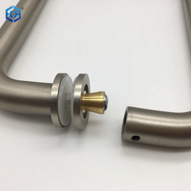 Mango de la altura de la puerta de cristal