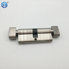 Lock de cilindro euro de latón ECH con doble pulgar a ambos lados