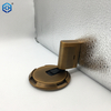 Altura silenciosa de altura ajustable tope de puertas fuertes resistentes a la corrosión de succión con tornillos de montaje para la puerta del dormitorio 