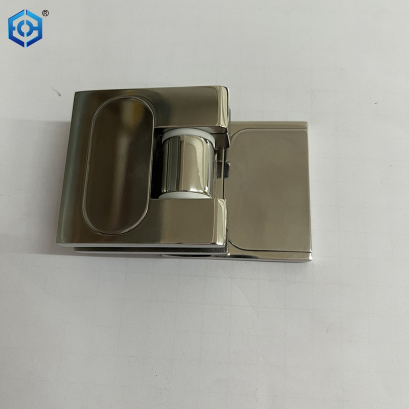 Vidrio de acero inoxidable a vidrio de 180 ° Bisagra de cubierta magnética