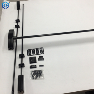 Puerta de metal resistente al fuego con certificado CE con dispositivo de salida de emergencia con cerradura de embutir de barra de pánico