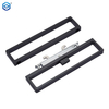 Cerradura de puerta de palanca de aluminio para puerta de vidrio con marco de aluminio 