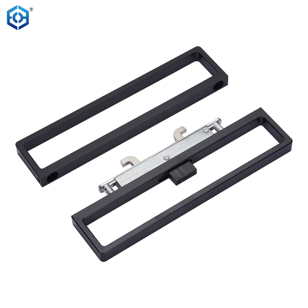 Cerradura de puerta de palanca de aluminio para puerta de vidrio con marco de aluminio 