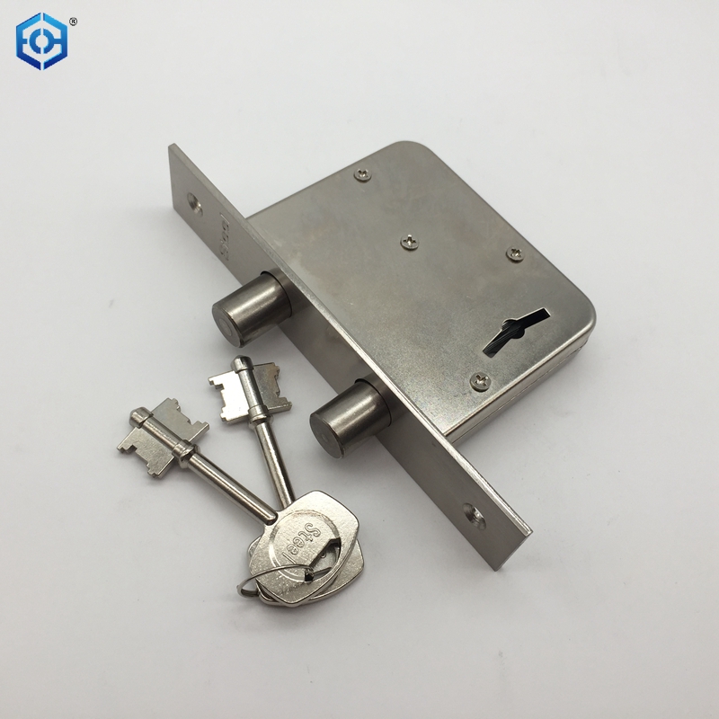 Cerradura de puerta con cerrojo redondo doble con pestillo de aleación de zinc de Argentina y Uruguay