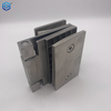 Bisagra de vidrio de acero inoxidable cepillado Bisagra de vidrio plegable Hardware para puerta de patio
