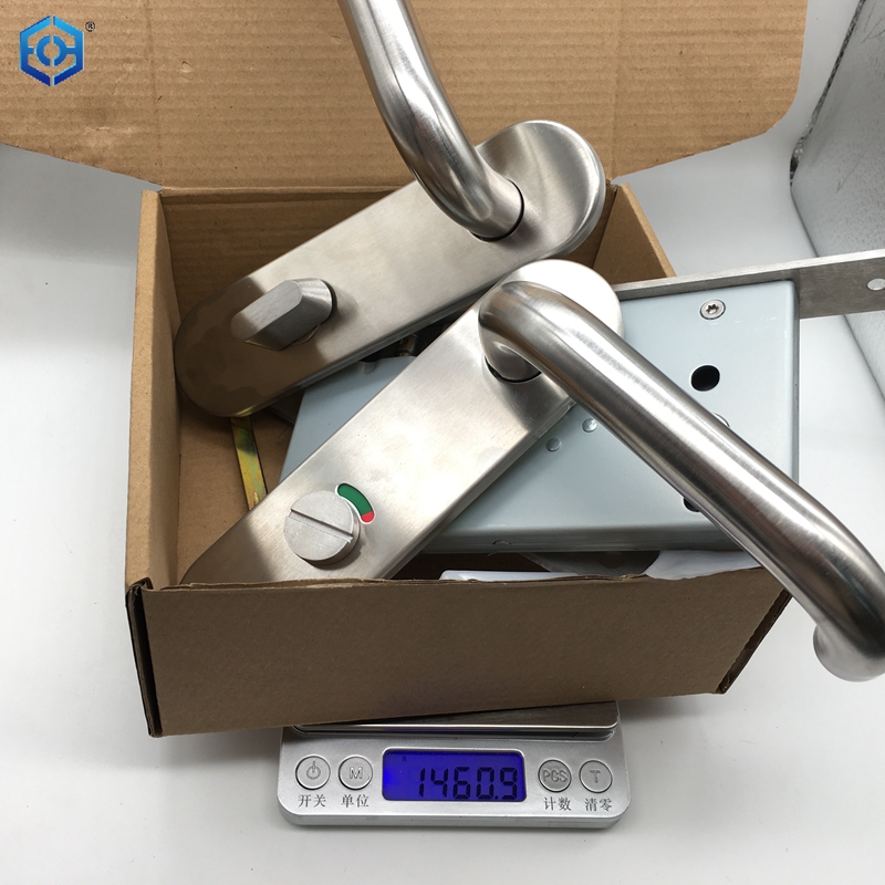 Manija de la puerta con indicador