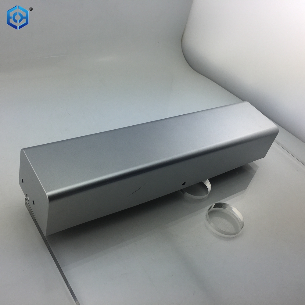 Soporte de brazo de cierrapuertas comercial de aleación de aluminio montado en superficie para puertas de vidrio
