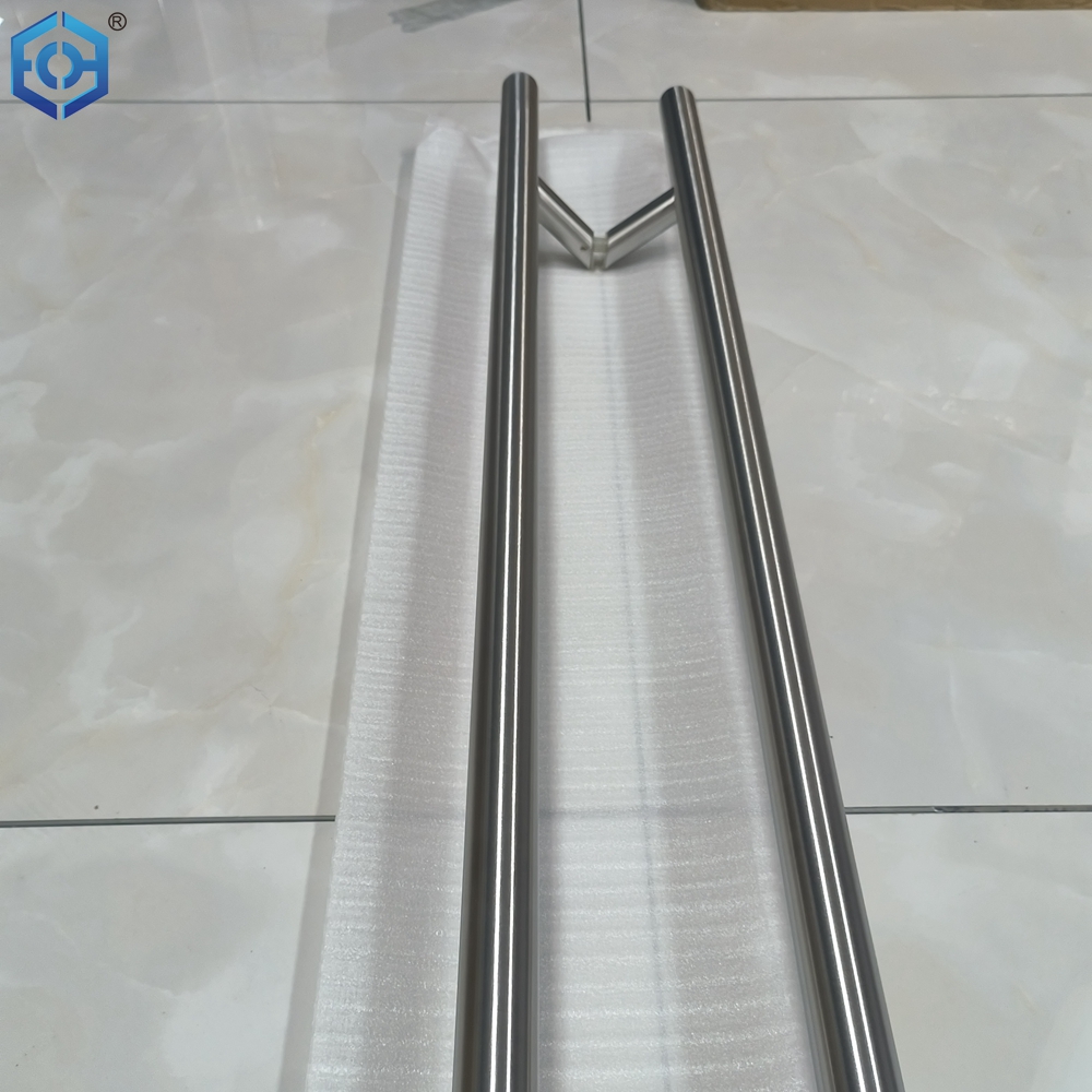 304 manija de la puerta de vidrio