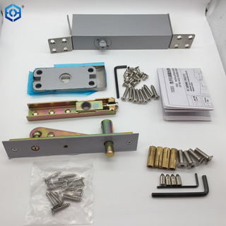 Accesorio de madera Invisible resorte de piso hidráulico para puerta bisagra de puerta pivotante oculta rotación de 180 grados