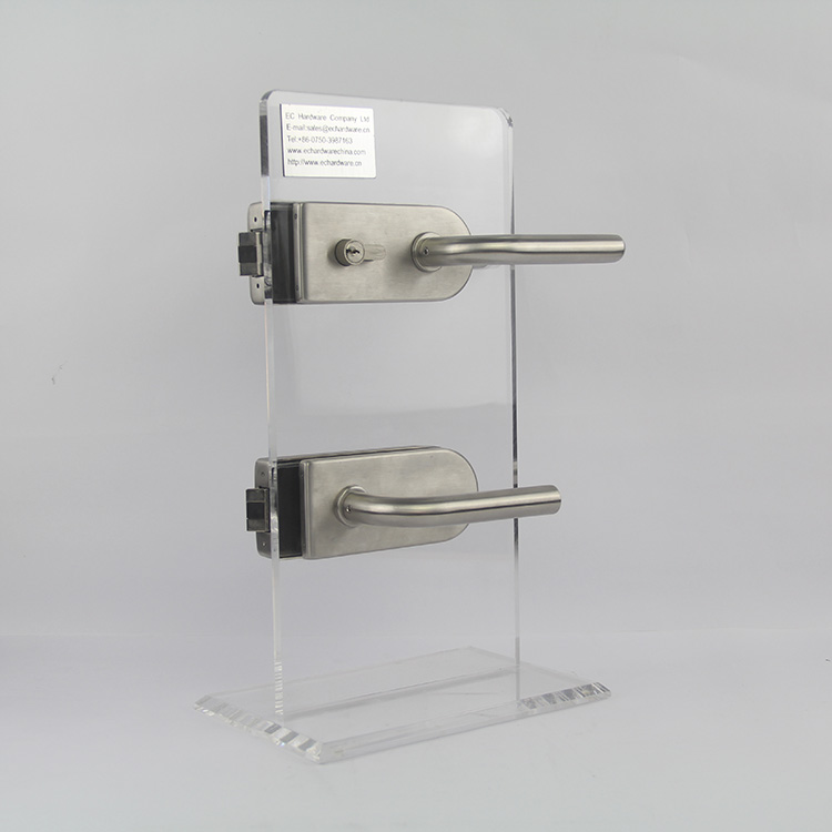 cerradura de embutir de la puerta corredera de cristal