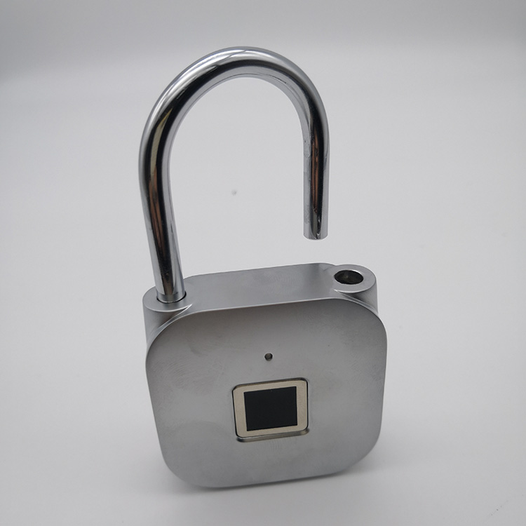 USB recargable Bluetooth inteligente sin llave de bloqueo de huellas dactilares