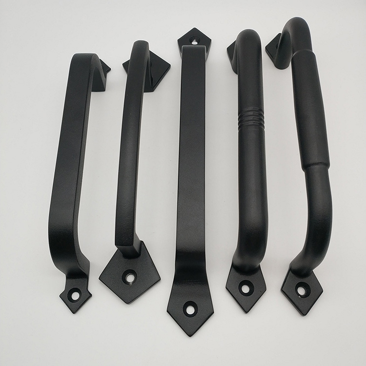 Manija de la puerta del granero deslizante de aluminio