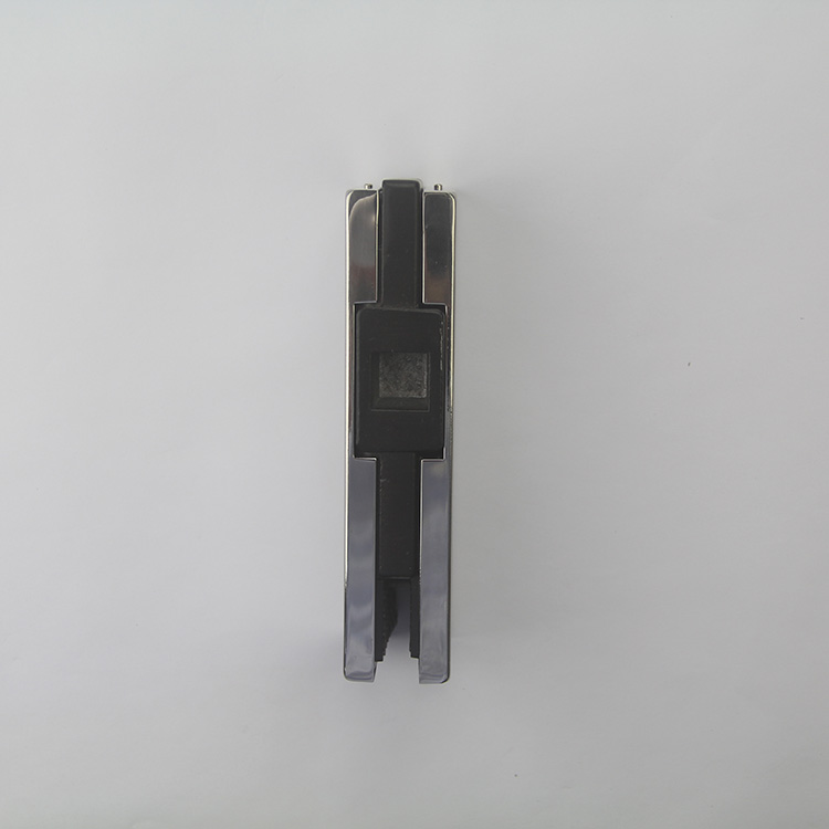 abrazaderas de vidrio cromado