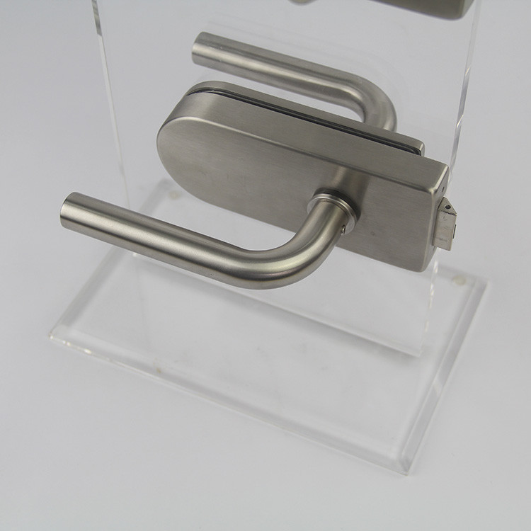 cerradura del piso de la puerta de vidrio