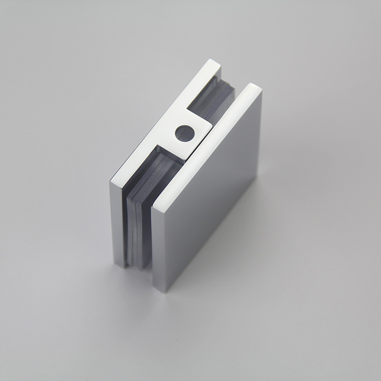 abrazadera de pared a vidrio