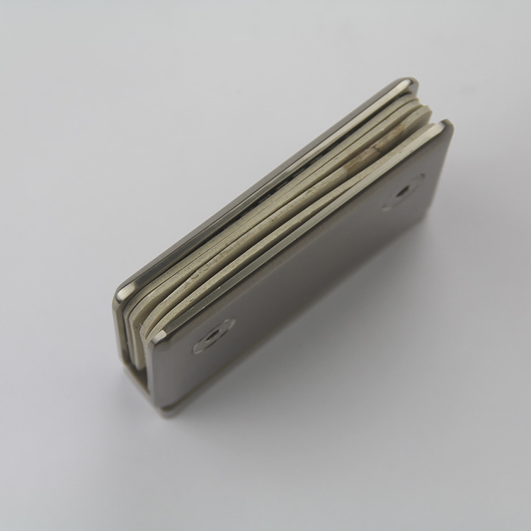 sin taladro de vidrio a bisagra de vidrio